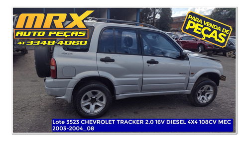 Chevrolet Tracker 2.0 16v Diesel 4x4 108cv Mec 2004 Peças