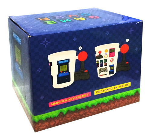 Imagen 5 de 6 de Taza Tazón Joystick Game Over 5d Mug Ceramica Control / Lhua