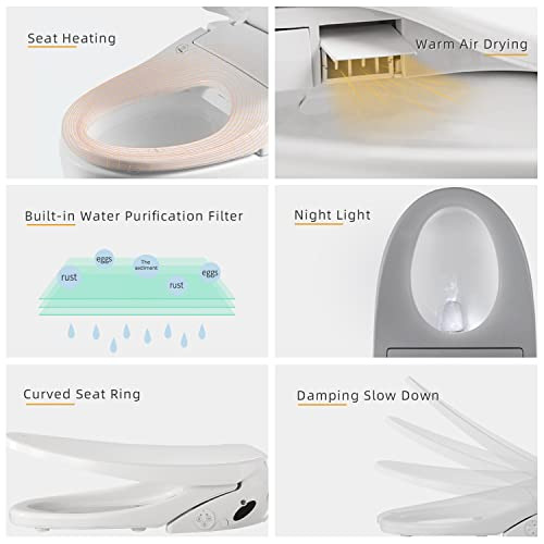 Asiento De Inodoro Bejoan Bidet Electronic X3, Bidé De Agua