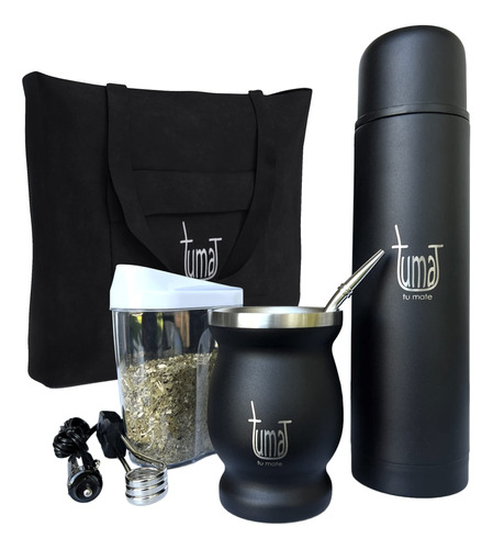 Kit Completo De Yerba Mate  Incluye Taza Mate, Popote (bomb