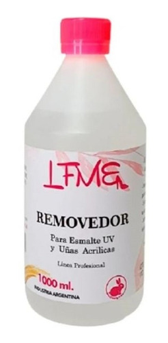 Lefemme 1 Litro Remov De Semip. Uv Y Uñas Acrilicas Lfme