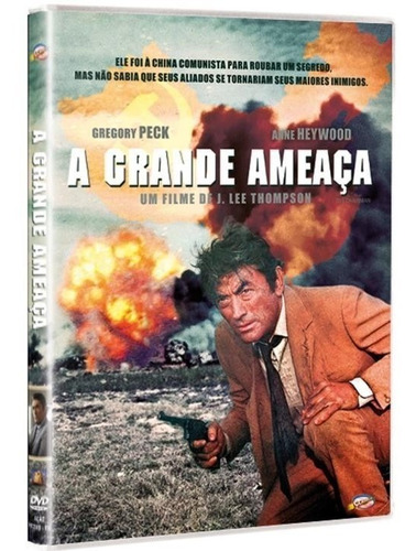 A Grande Ameaça - Dvd - Gregory Peck - Anne Heywood - Novo