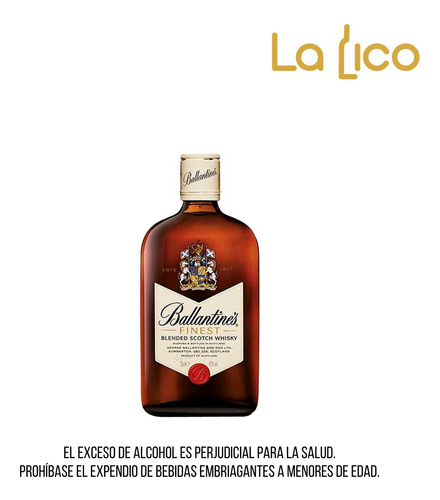 Ballantines Finest 375ml - mL a $93