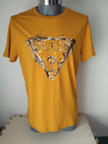 Playera guess amarilla deals