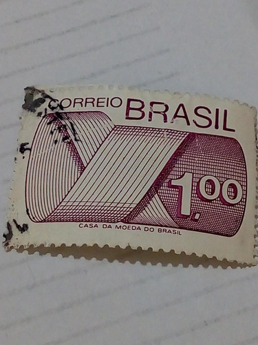 Estampilla De Brasil.   -179-      1,00         (4)      (5)