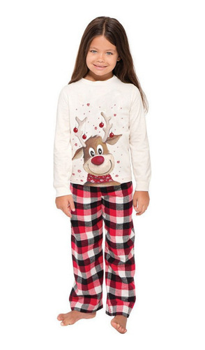 Ut Conjunto De Pijama Navideño Para Parejas, Diseño De Alce