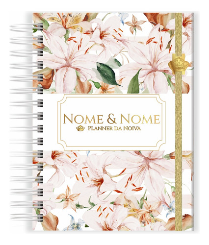 Planner Da Noiva Personalizado Com Nome Luco Mandaluhz