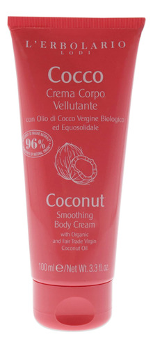 Lerbolario - Crema Corporal Suavizante De Coco Para Mujer, 3