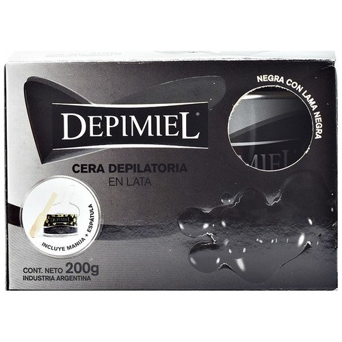 Ceras En Lata Natural-vegetal-negra X 200g Depimiel