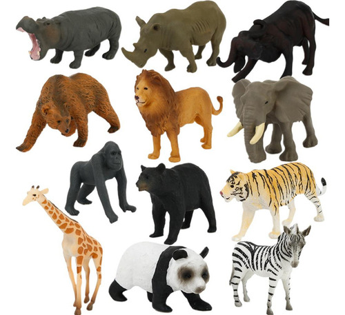 Set De Juego De Simulación Con Minifiguras De Animales Del B