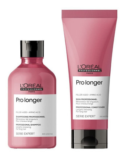 Pack Loreal Pro Pro Longer Shampoo + Acondicionador