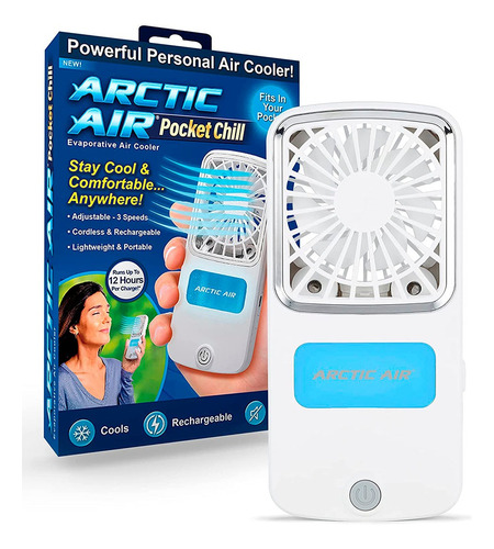 Ventilador Portátil Recargable Mini De Bolsillo Arctic Cold