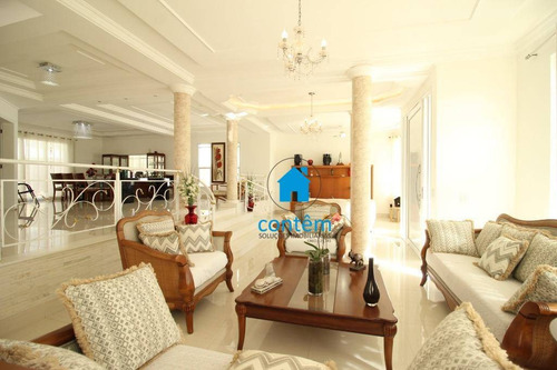 Imagem 10 de 30 de Ca0380 - Casa Com 4 Dormitórios À Venda, 430 M² Por R$ 2.300.000 - Alphaville - Santana De Parnaíba/sp - Ca0380