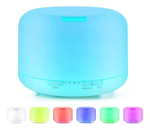 Humidificador difusor de aroma con luz led ultrasónico aromaterapia.  GENERICO