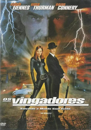 Dvd Os Vingadores ( Uma Thurman / Sean Connery ) Novo