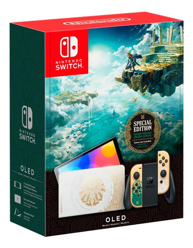 Consola Nintendo Switch Oled Zelda Tears Of The Kingdom