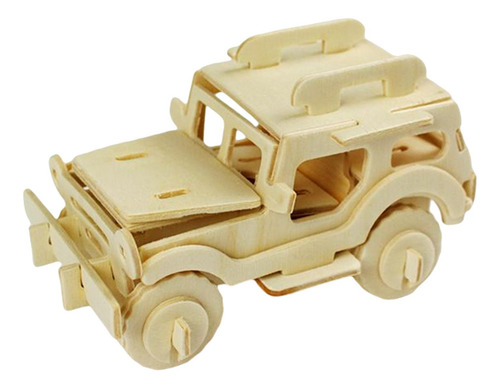 Kit De Modelo De Coche De Rompecabezas De Todoterreno
