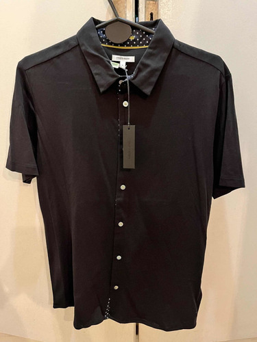 Camisa Hombre Etiqueta Negra S Nueva Pima No Bowen Gola Sale