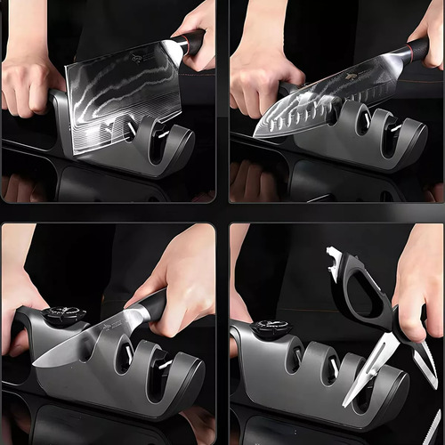 Afilador De Cuchillos Paudin 3 Cgq Etapas Para Cuchillos Rectos Ajustable Angulo
