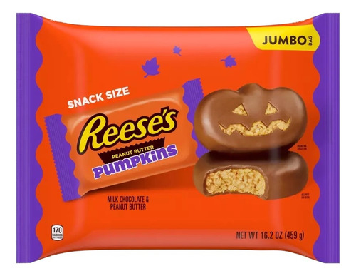 Reese’s Reese's Hershey's chocolate con crema de cacahuate bolsa 459 g 28 u