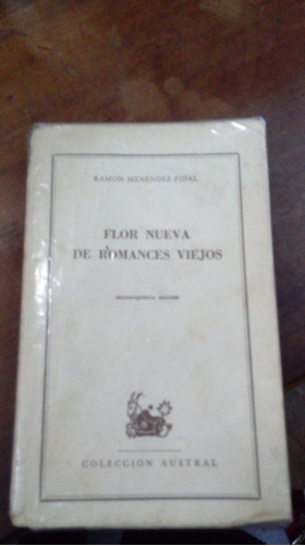 Libro Flor Nueva De Romances Viejos