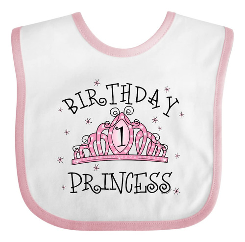 Inktastic Tiara 36a6 - Babero Para Beb, Diseo De Princesa, C