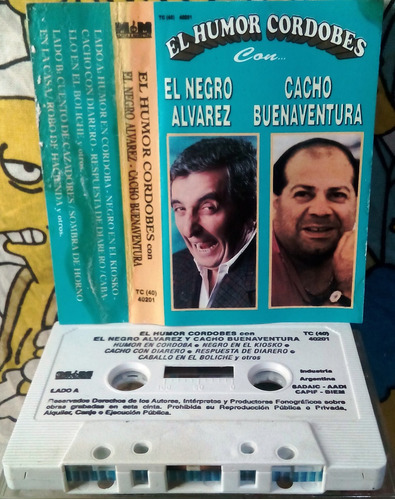 Negro Alvarez/cacho Buenaventura-el Humor Cordobes