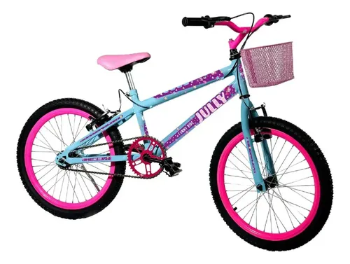 Bicicleta Colli Jully Aro 20 Aero 36 Raias Cor AZUL CHAMPANHE