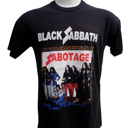 Remeras De Black Sabbath Xxl Xxxl Rockería Que Sea Rock 