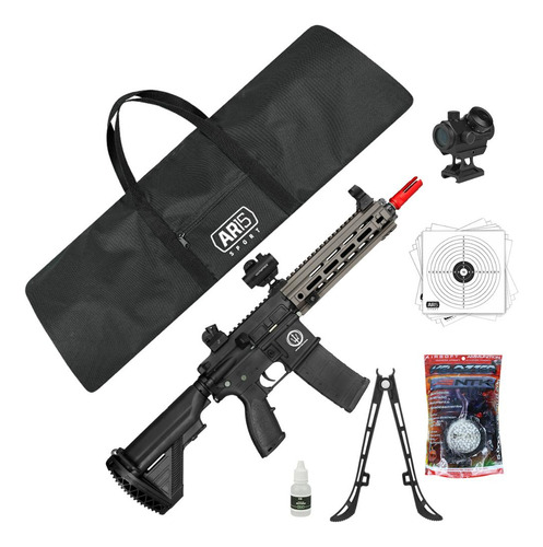 Rilfe Airsoft Aeg Rossi Neptune 9 Devgru 6mm + Red Dot 1x22