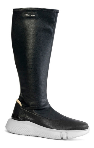 Bota Mujer Licra Simulación Piel Prada Mx 110189