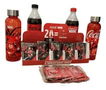 Comprar Colección Completa Pines Y Termos Marvel Cocacola 12 Piezas
