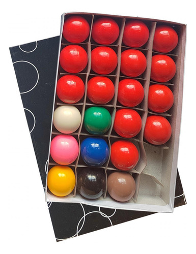 22x Mini Billiards Table Balls Set Kids Small Pool 44mm