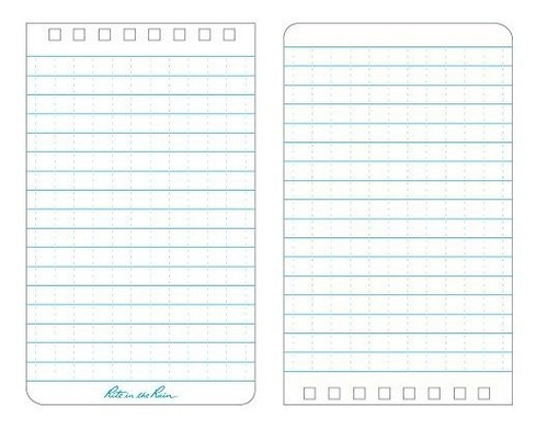 Cuaderno Rite In The Rain, Espiral Superior, 7.62x12.7, Raya