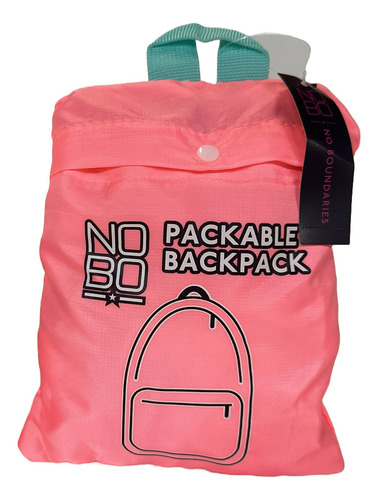 Mochila De Emergencia De Bolsillo Back Pack Cabe En La Palma