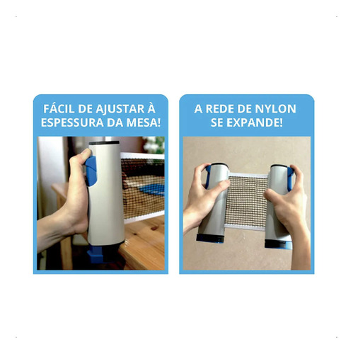 Rede Retrátil Para Tenis De Mesa Pingue Pong Portátil