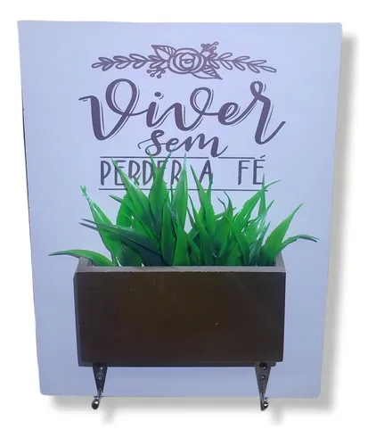 Llavero decorativo con frases motivadoras con 2 ganancias blancas