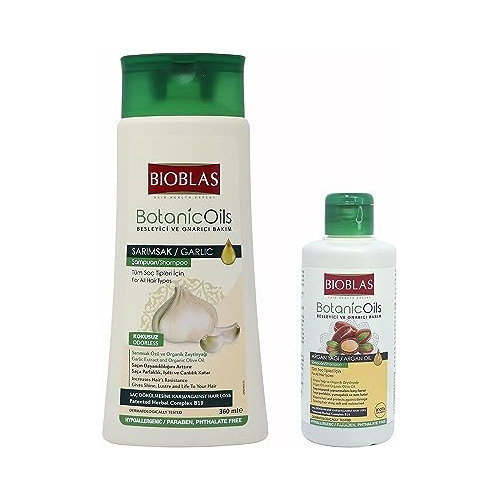 Bioblas Pelo Pérdida Champú De Ajo Para Hombres Y Hssmz