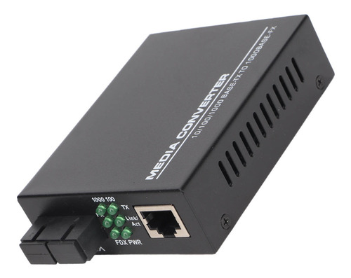 Convertidor Multimedia Ethernet 850 Nm 1000 Mbps Sc 2 Fiber