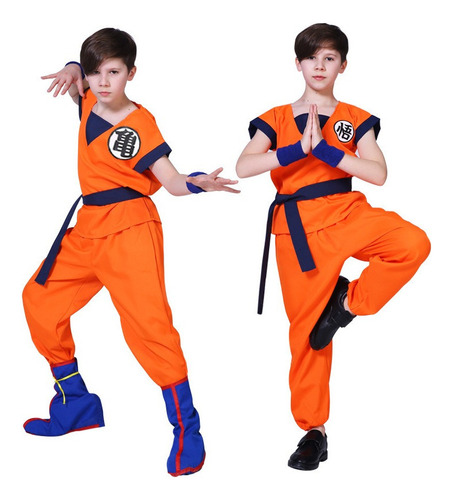 Dragon Ball Son Goku Kakarotto Traje De Cosplay Adultos A