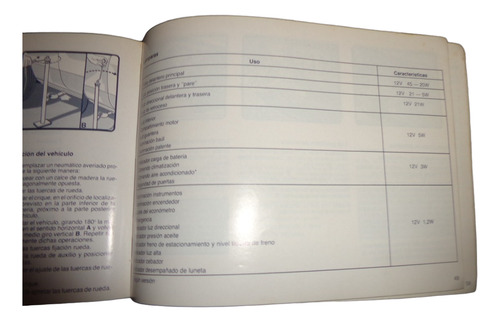 Gmc Chevette 500 1992 Manual Del Propietario (Usado)