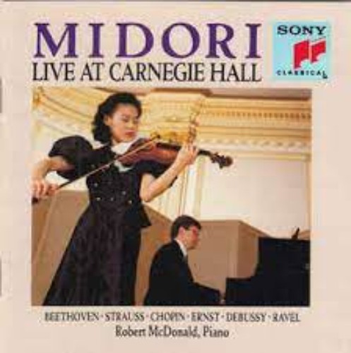 Cd Midori, Robert Mcdonald  Live At Carnegie Hall