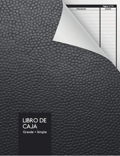 Libro: Libro De Caja - Grande + Simple: Libro Mayor | Entrad