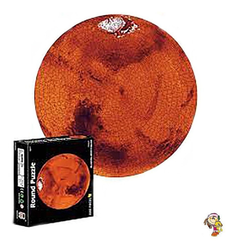 Rompecabezas Puzzle 1000 Pzas Circular Planeta Marte 
