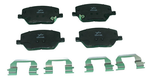 Kit De Balatas Delanteras Y Traseras Para Hr-v 1.8 2016-2022