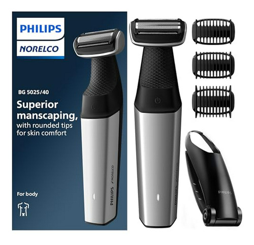 1.5 Recortadora De Cuerpo Y Afeitadora Para Hombres Philips 