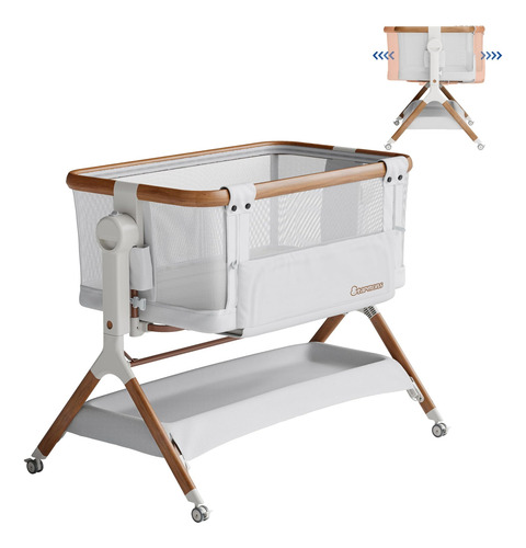 Starmons Bassyet Bedside Sleeper, Moisés Balanceo Para Bebé,