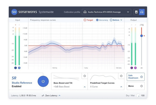 Sonarworks Reference 4 Headphone Software Calibración Cuotas