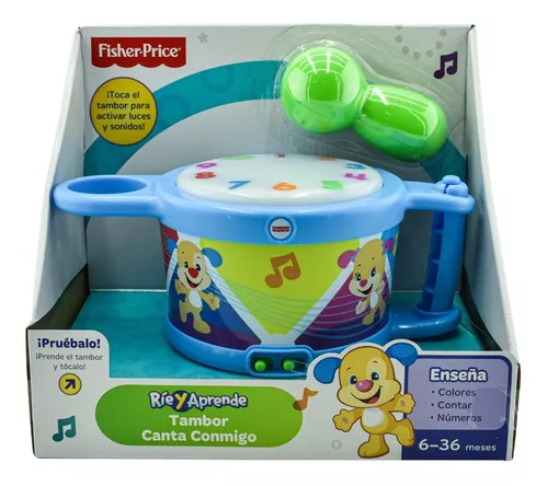 domesticar Catedral Productividad Tambor Canta Conmigo Luz Y Sonido Fisher Price