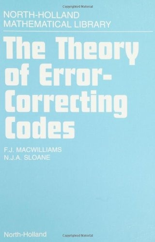 The Theory Of Error-correcting Codes